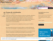 Tablet Screenshot of pilar04.wordpress.com