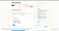 Desktop Screenshot of lilsatellite.wordpress.com