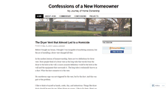 Desktop Screenshot of confessionsofanewhomeowner.wordpress.com