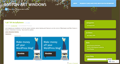Desktop Screenshot of bostonartwindows.wordpress.com