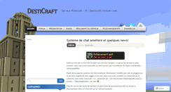 Desktop Screenshot of desticraftfr.wordpress.com