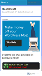 Mobile Screenshot of desticraftfr.wordpress.com