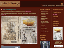 Tablet Screenshot of cristianbogdanhotnoga.wordpress.com