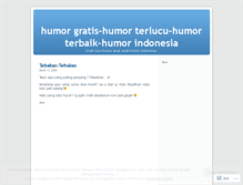 Tablet Screenshot of humore.wordpress.com