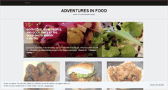 Desktop Screenshot of mmmilovefood.wordpress.com