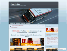 Tablet Screenshot of cotxedelinia.wordpress.com