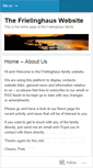 Mobile Screenshot of frielinghaus.wordpress.com