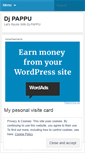 Mobile Screenshot of djpappu.wordpress.com