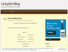 Tablet Screenshot of lichyta.wordpress.com