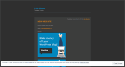 Desktop Screenshot of luisalhama.wordpress.com