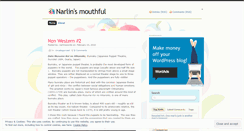 Desktop Screenshot of narlinswords.wordpress.com