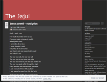 Tablet Screenshot of jajul.wordpress.com