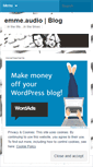 Mobile Screenshot of emmeaudio.wordpress.com