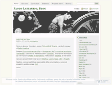 Tablet Screenshot of paololattanzio.wordpress.com