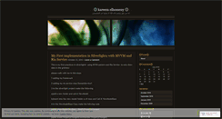 Desktop Screenshot of kareemelhosseny.wordpress.com