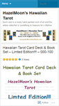 Mobile Screenshot of hazelmoonshawaiiantarot.wordpress.com