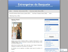 Tablet Screenshot of basquetefeminino.wordpress.com