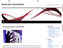 Tablet Screenshot of destinationchesterfield.wordpress.com