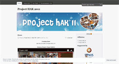 Desktop Screenshot of hak11.wordpress.com