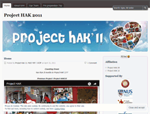 Tablet Screenshot of hak11.wordpress.com