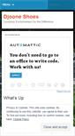 Mobile Screenshot of djoone.wordpress.com