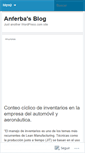 Mobile Screenshot of anferba.wordpress.com