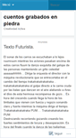 Mobile Screenshot of cuentosgrabadosenpiedra.wordpress.com