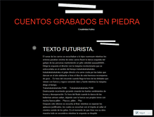 Tablet Screenshot of cuentosgrabadosenpiedra.wordpress.com