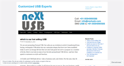 Desktop Screenshot of nextusb.wordpress.com