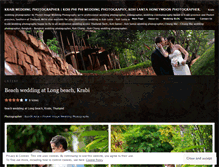 Tablet Screenshot of krabiwedding.wordpress.com