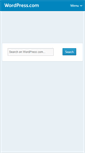 Mobile Screenshot of en.search.wordpress.com