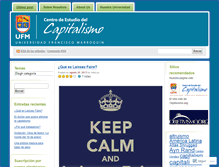 Tablet Screenshot of centrodecapitalismo.wordpress.com