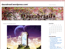 Tablet Screenshot of daurabrasil.wordpress.com