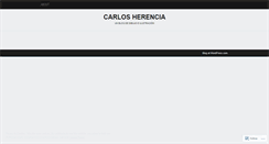 Desktop Screenshot of carlosherencia.wordpress.com