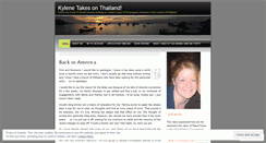 Desktop Screenshot of kyinthailand.wordpress.com