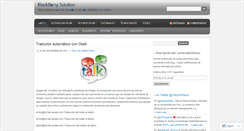 Desktop Screenshot of bbsolution.wordpress.com