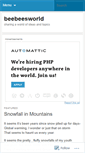 Mobile Screenshot of beebeesworld.wordpress.com