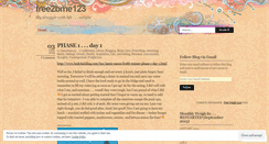 Desktop Screenshot of free2bme123.wordpress.com