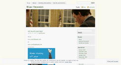 Desktop Screenshot of marcthiessen.wordpress.com