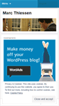 Mobile Screenshot of marcthiessen.wordpress.com