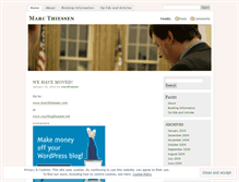 Tablet Screenshot of marcthiessen.wordpress.com