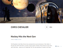 Tablet Screenshot of cmchevalier.wordpress.com