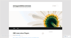 Desktop Screenshot of energyandtelecomnews.wordpress.com