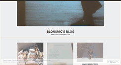 Desktop Screenshot of blonomic.wordpress.com