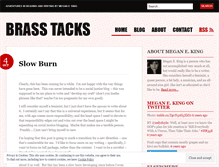 Tablet Screenshot of meganeking.wordpress.com