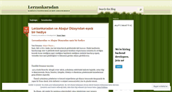 Desktop Screenshot of lerzankaradan.wordpress.com