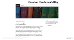 Desktop Screenshot of caralineharshman.wordpress.com