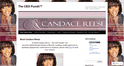 Desktop Screenshot of candacereese.wordpress.com