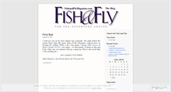 Desktop Screenshot of fishandflymagazine.wordpress.com