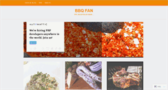 Desktop Screenshot of bbqfan.wordpress.com